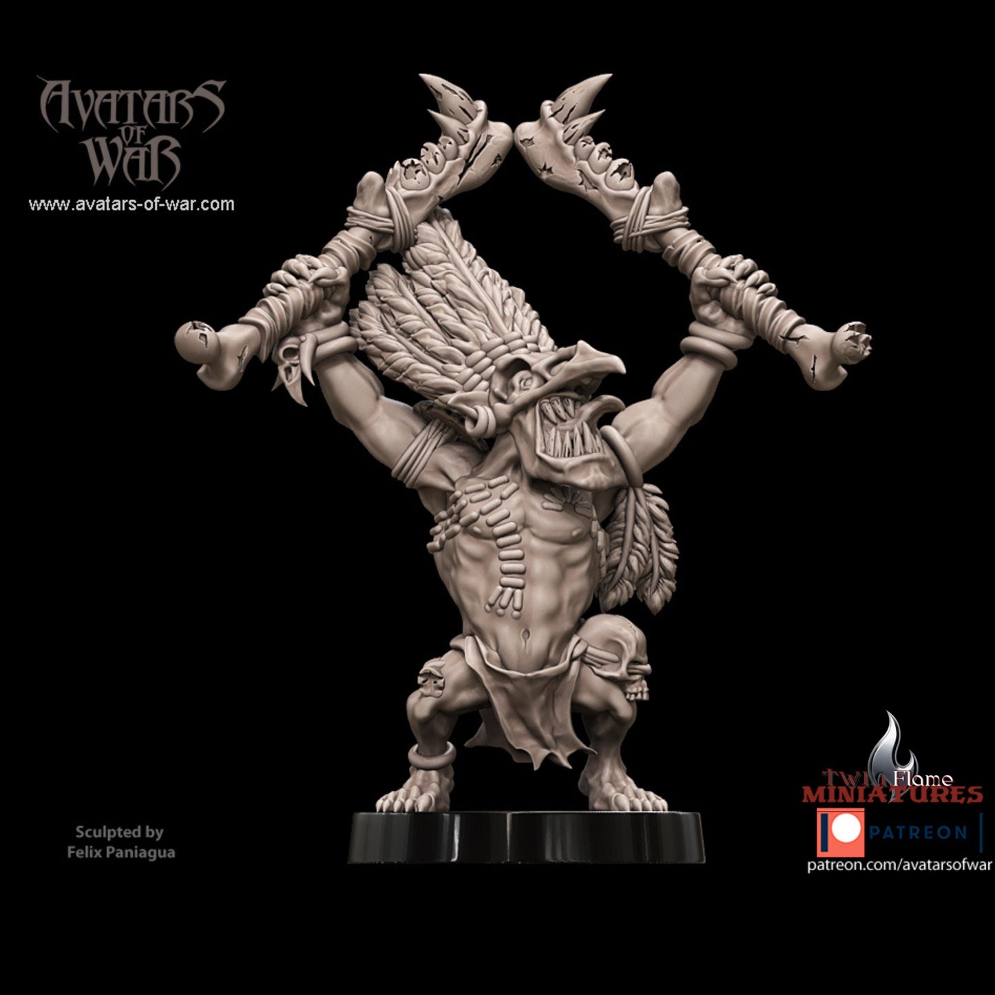 Forest Goblin Chieftain - Legendary Hero