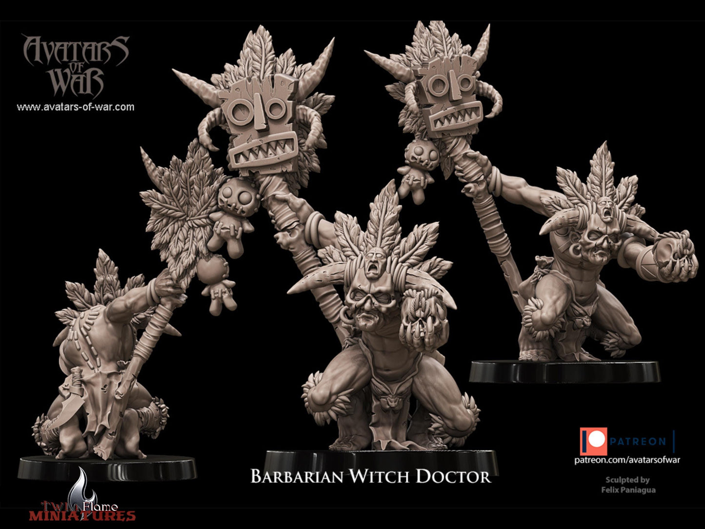 Barbarian Witch Doctor | Tribal Spellcaster