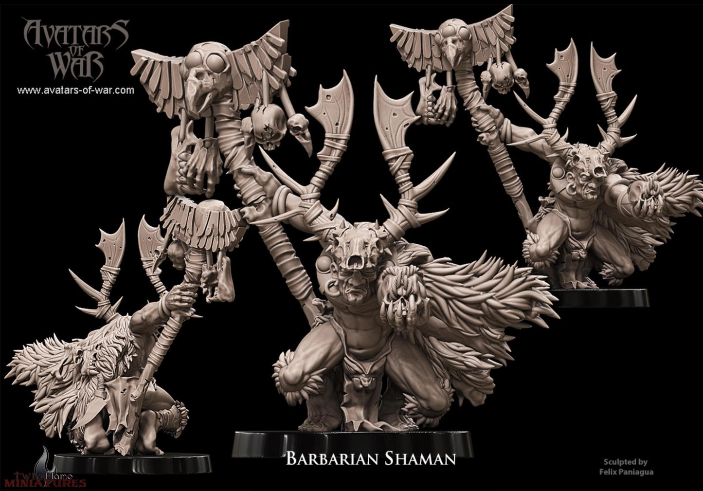 Barbarian Shaman | Male Tribal Spellcaster