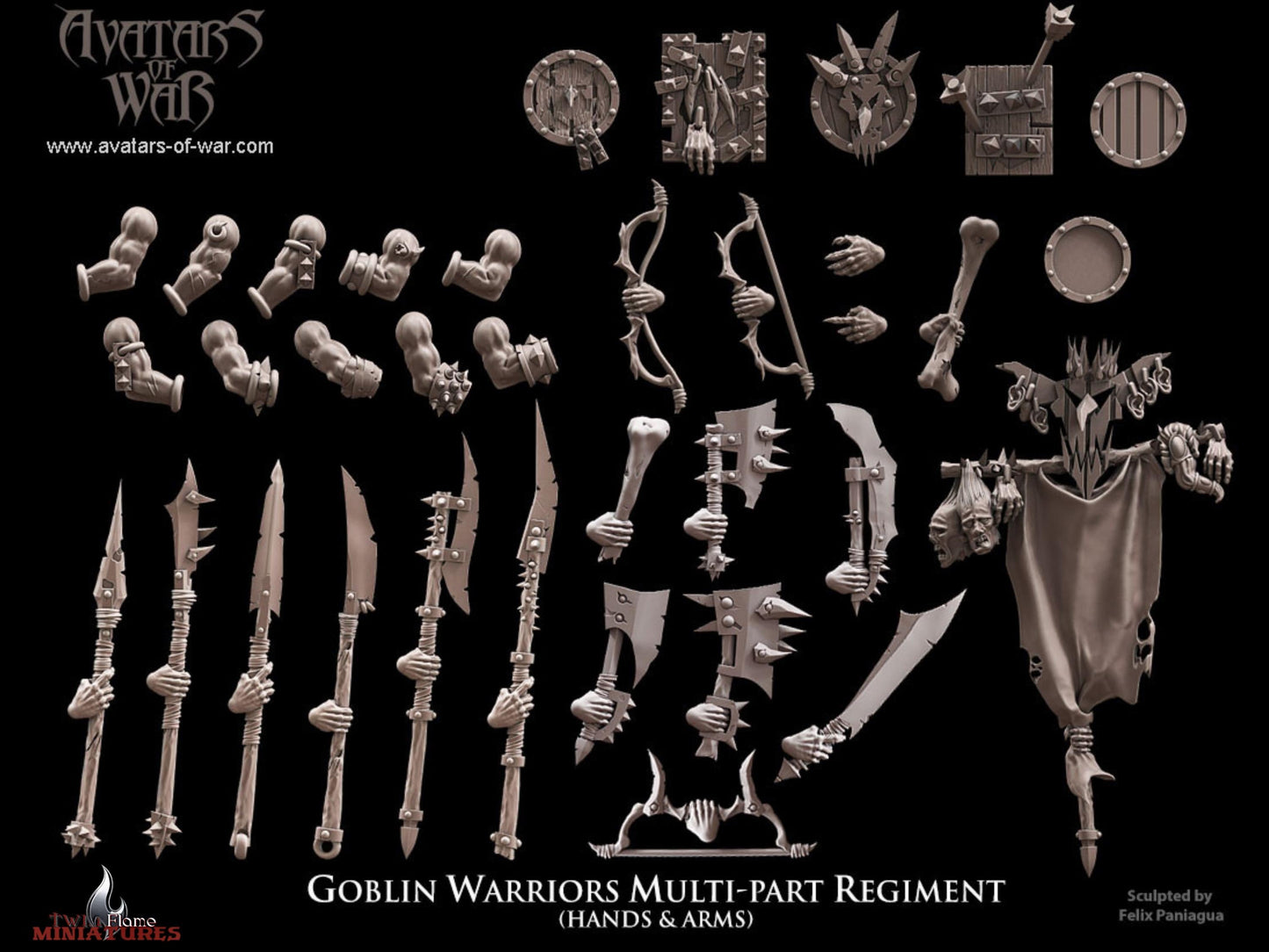 Goblin Warriors Multi-Part Regiment