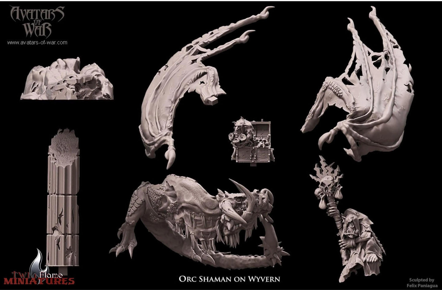 Orc Shaman on Wyvern Mount