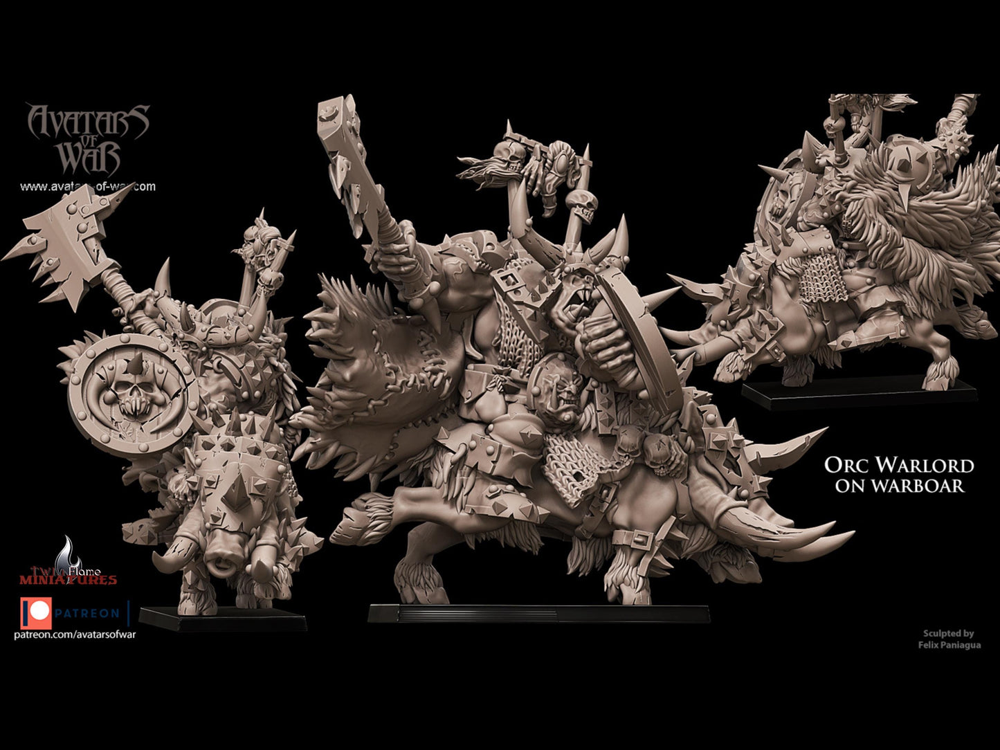 Orc Warlord on Warboar