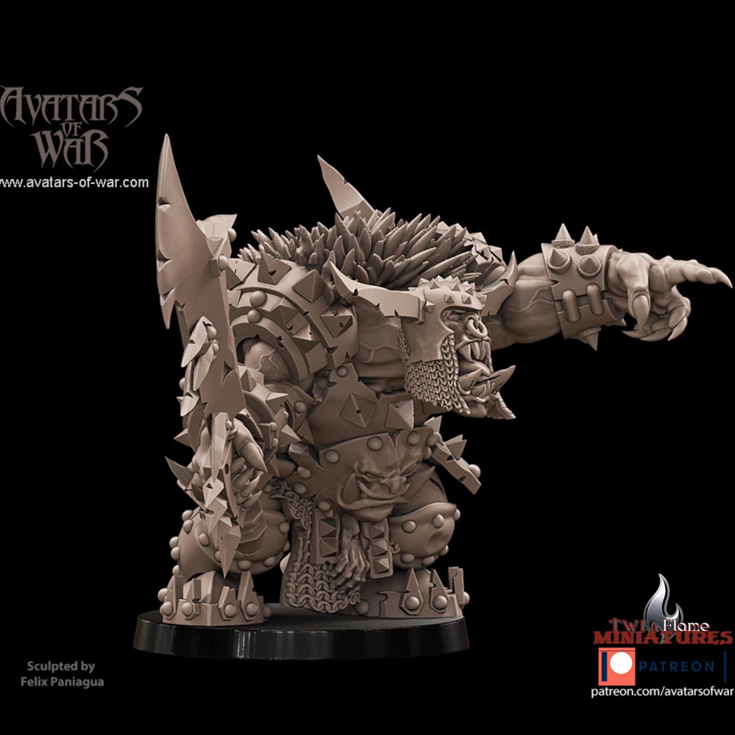 Iron Orc Big Boss | Black Orc Commander