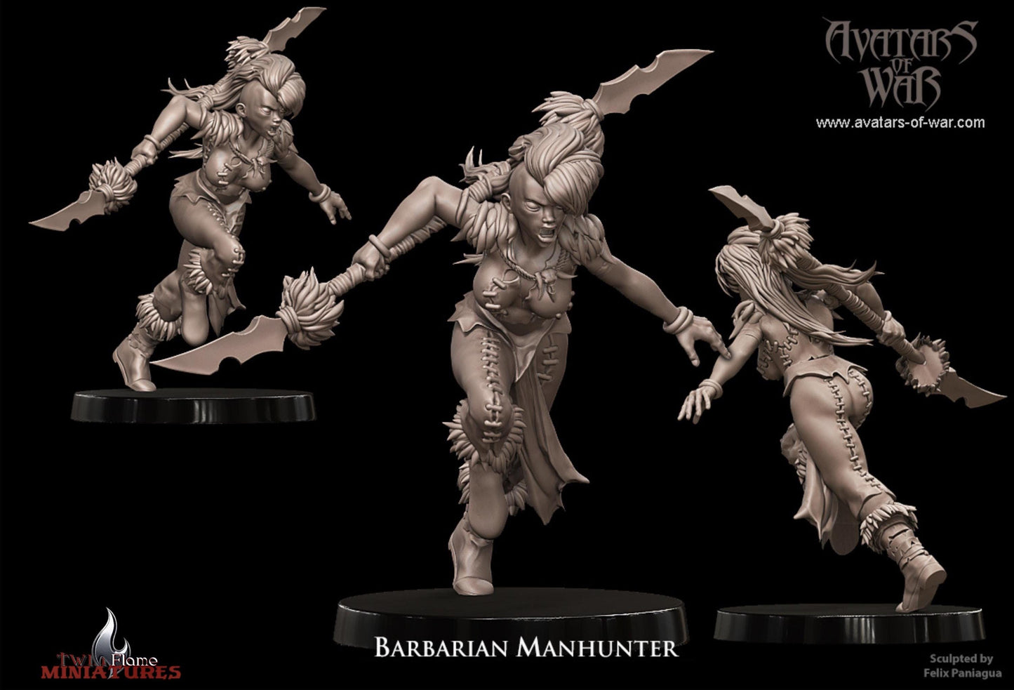 Female Barbarian Manhunter