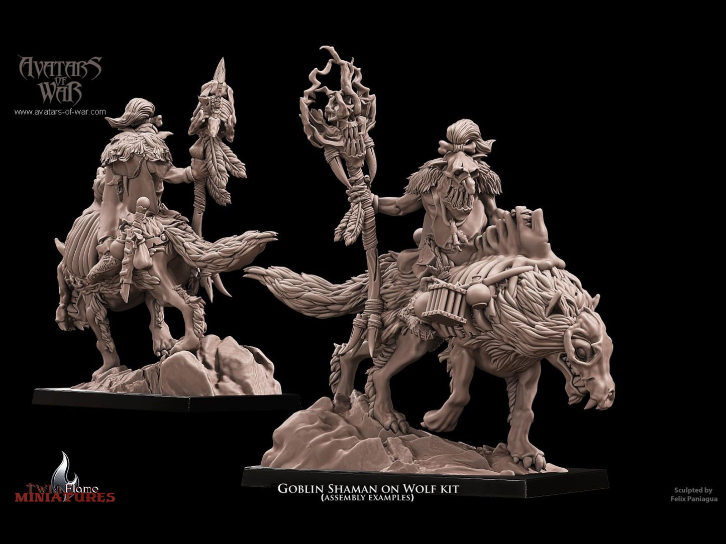 Goblin Shaman on Wolf