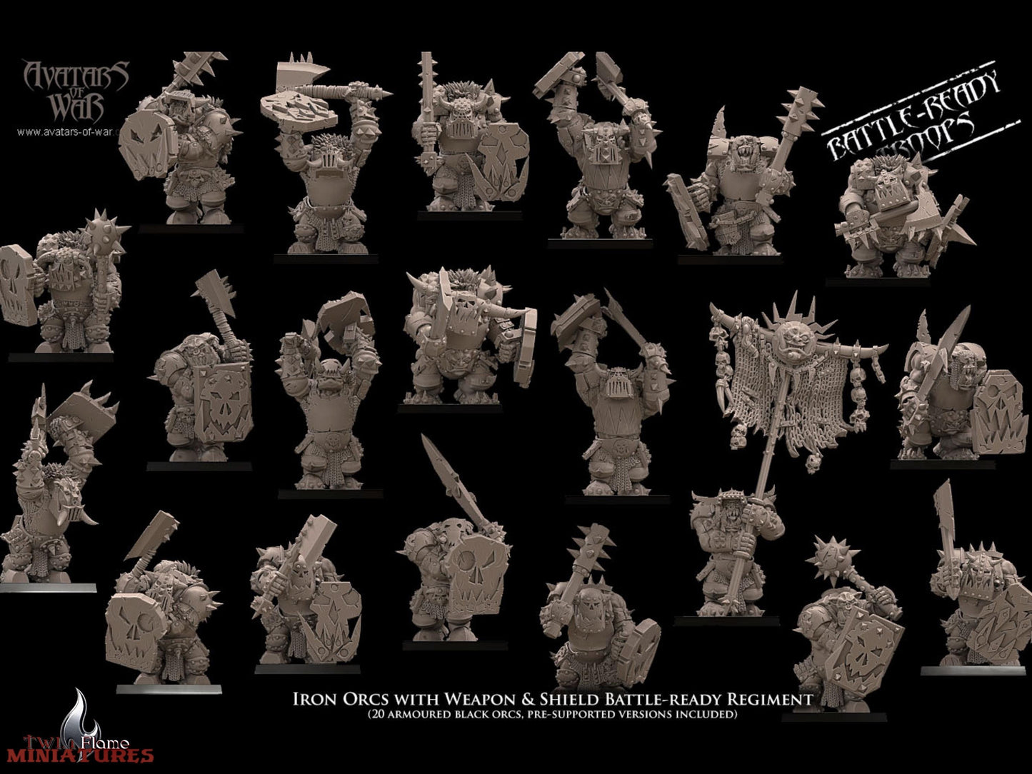 ๐๐ฎ๐ซ๐ค๐ฎ๐ซ'๐ฌ ๐๐ซ๐จ๐ง๐๐ฅ๐๐ ๐๐๐ฏ๐๐ ๐๐ซ๐ฌ Iron Orcs Regiment