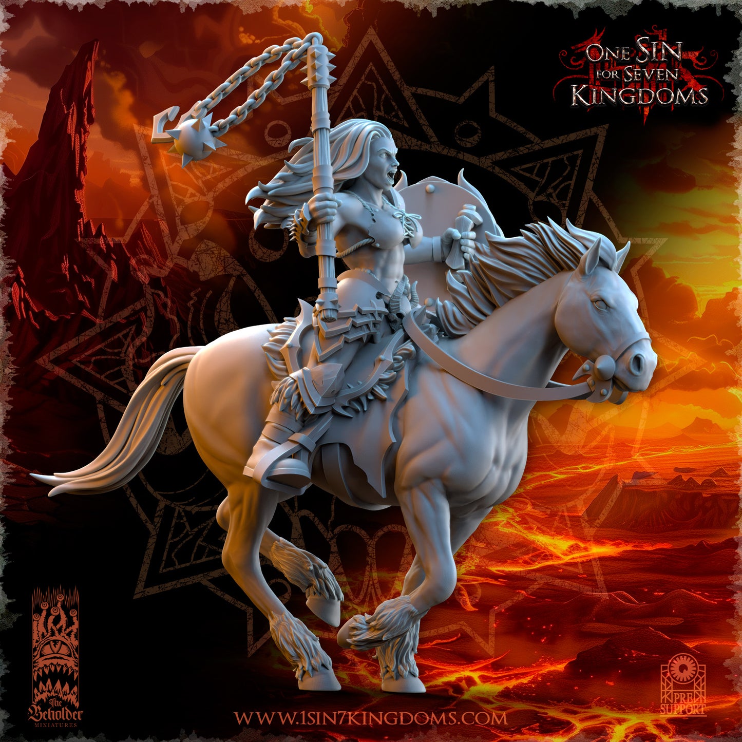 Realms Of Mayhem Barbarian Riders