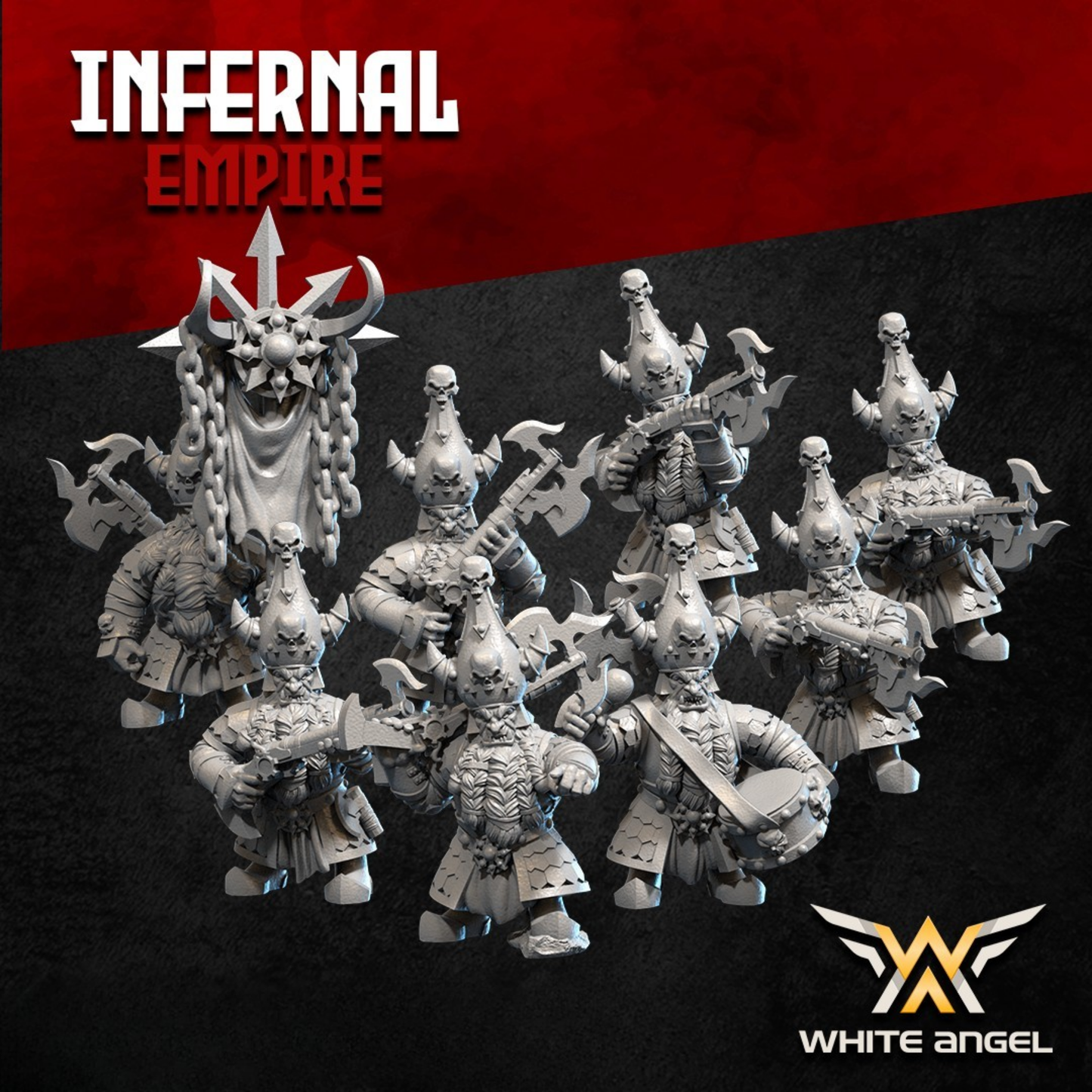 Chaos Dwarves Infernal Whistle Regiment