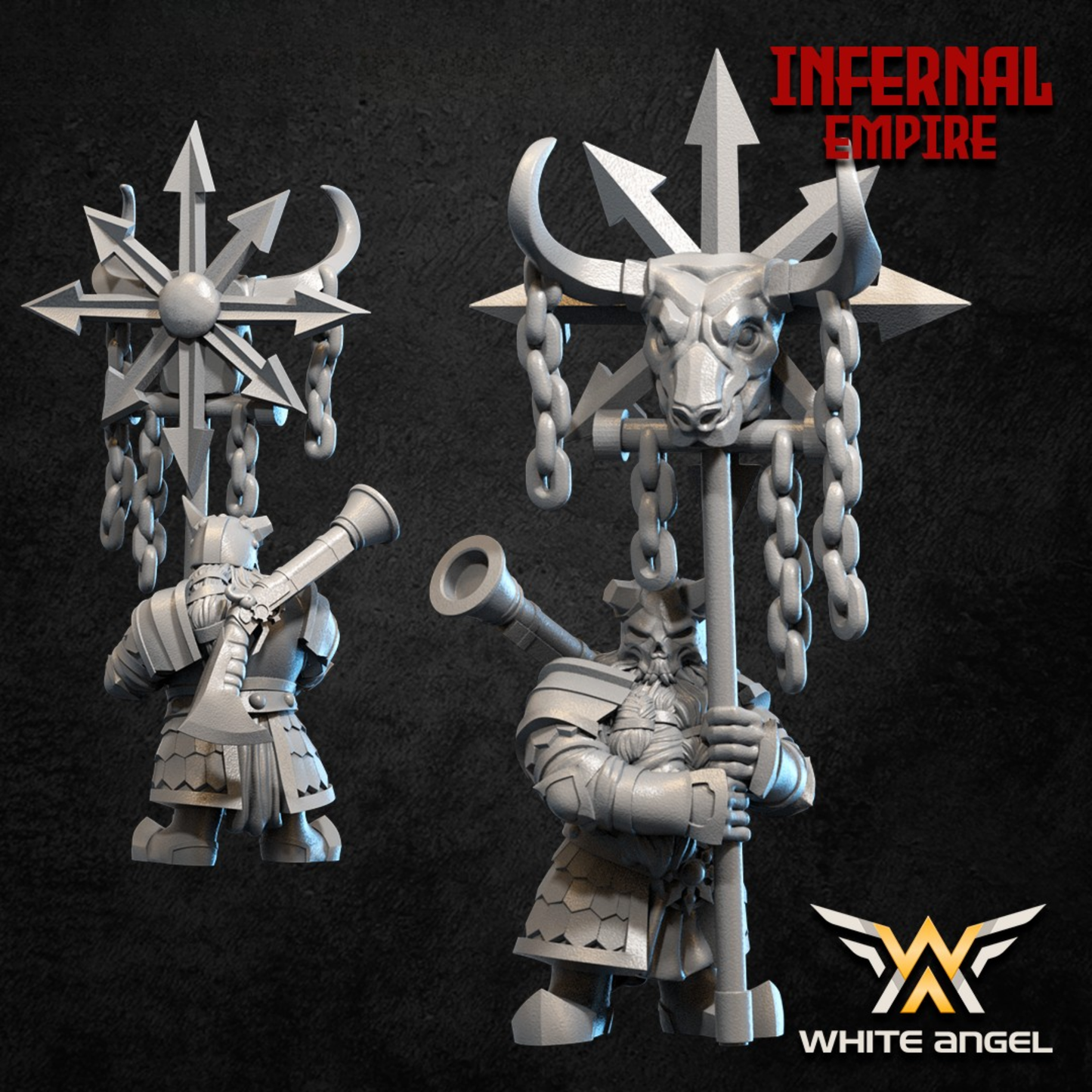 Infernal Empire Dwarven Blackpowder Artillery - Guns