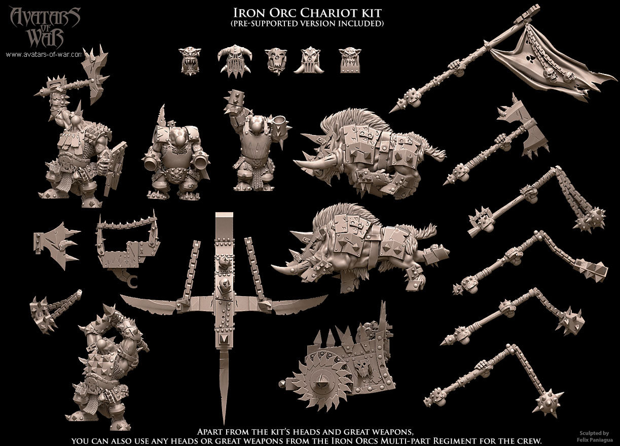 Iron Orc Boar Chariot