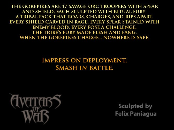 Thragga's Gorepikes Battle-Ready Regiment & The Brute Thrustas