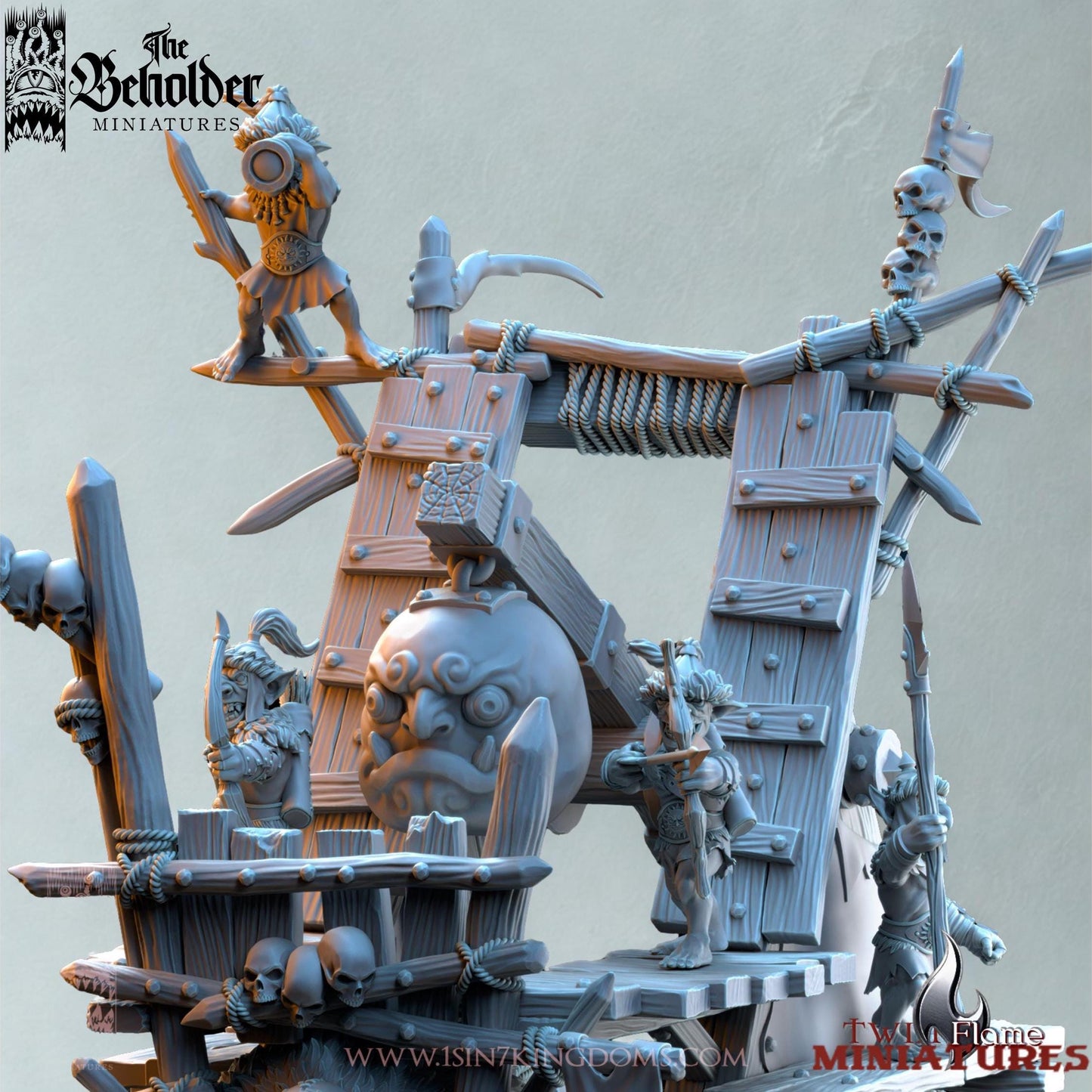 Goblin Rock Lobber Catapult | Black Horde Artillery War Machine