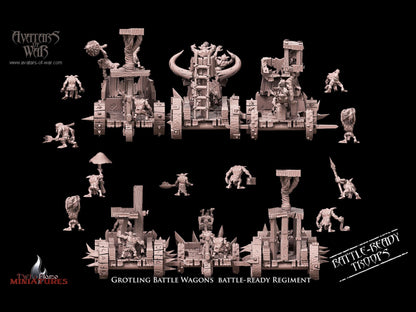 Grotling Battle Wagon | Artillery & War Machine Regiment