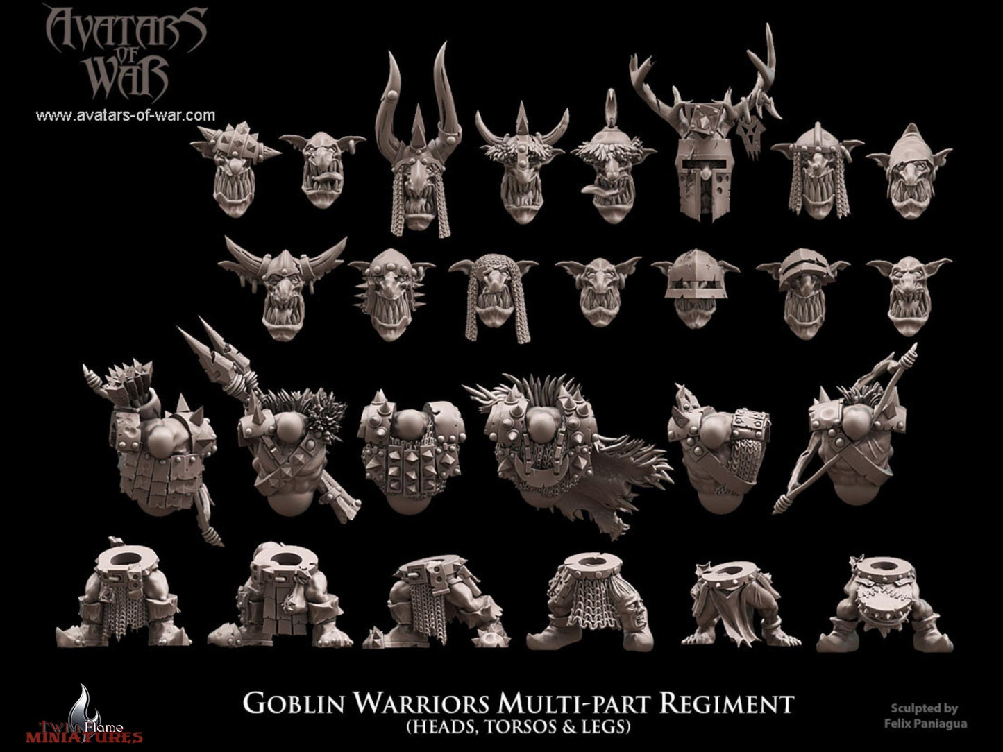 Goblin Warriors Multi-Part Regiment