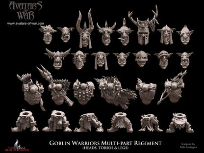 Goblin Warriors Multi-Part Regiment