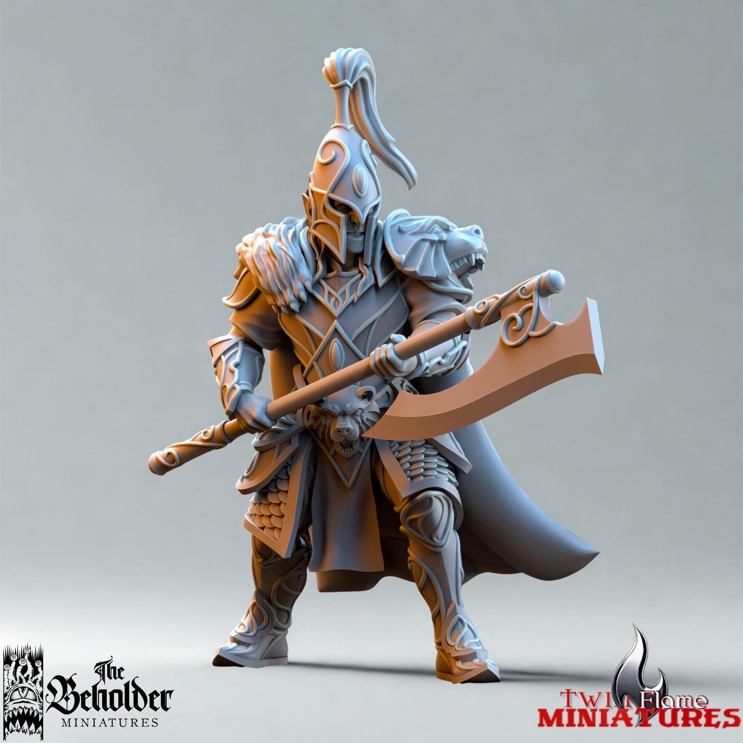 High Elves Bear Guardian Regiment, CG, Warriors & Chariot