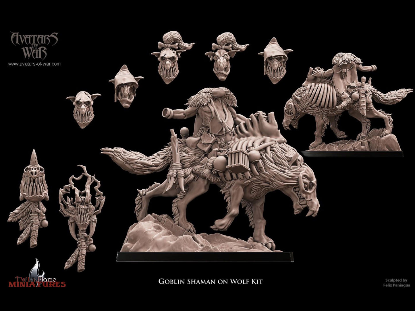 Goblin Shaman on Wolf