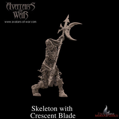 Skeleton Heroes & Sorcerers Battle-Ready Miniatures