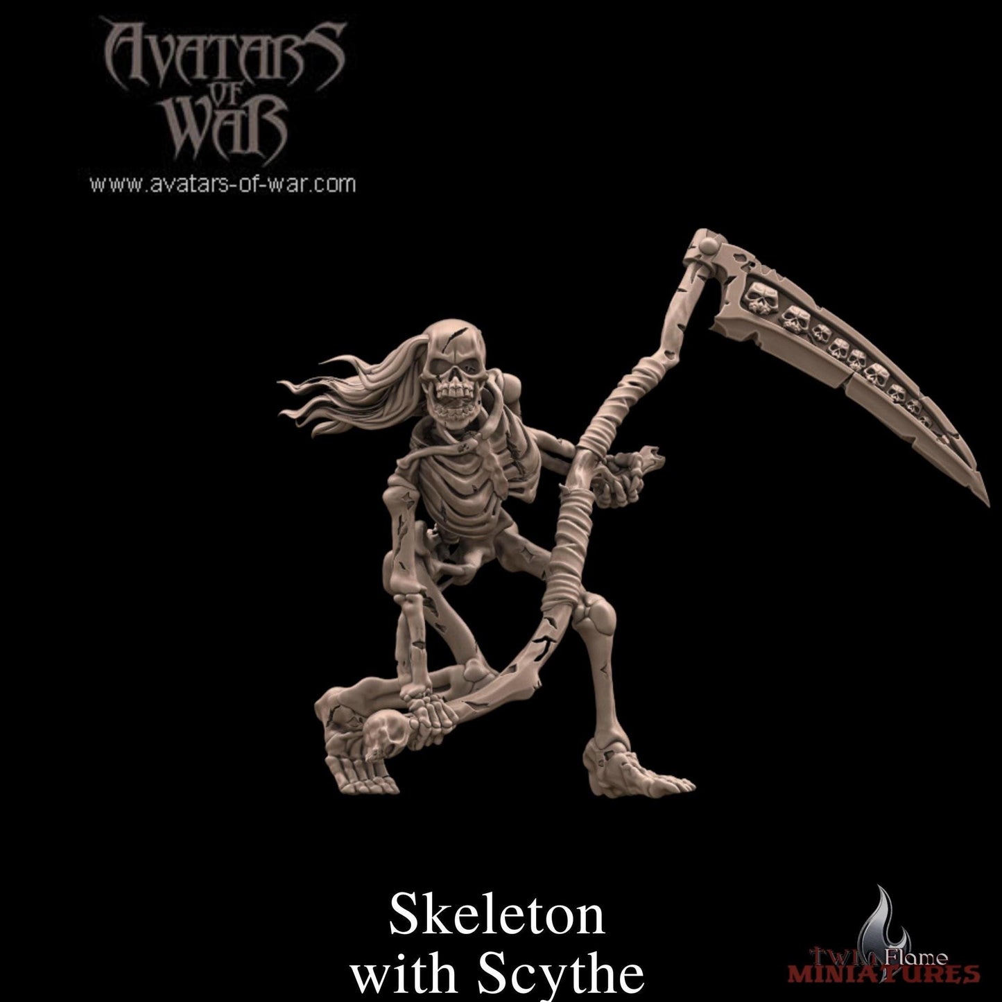 Skeleton Heroes & Sorcerers Battle-Ready Miniatures