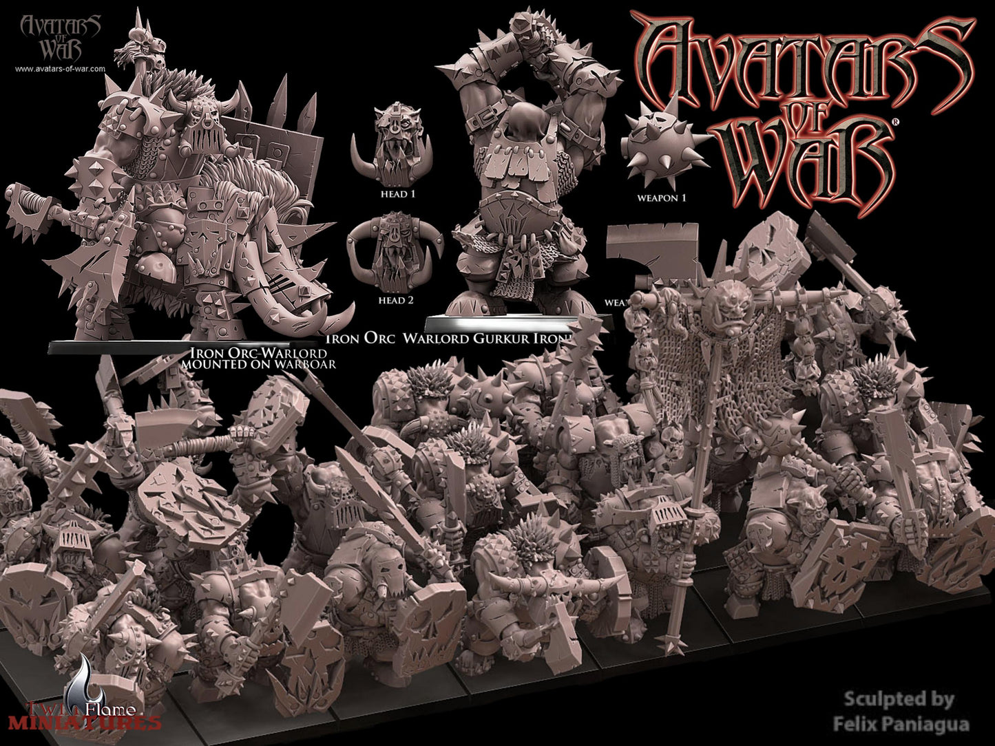 𝐆𝐮𝐫𝐤𝐮𝐫'𝐬 𝐈𝐫𝐨𝐧𝐜𝐥𝐚𝐝 𝐑𝐚𝐯𝐚𝐠𝐞𝐫𝐬 Iron Orcs Regiment