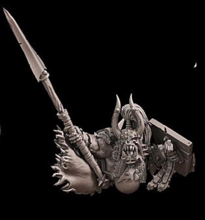 Orc Warlord on Wyvern