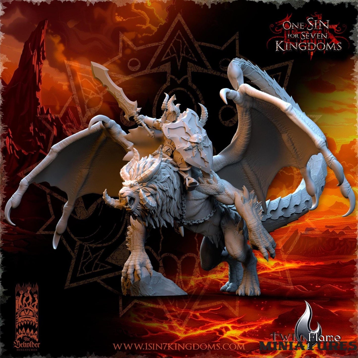 𝐕𝐫𝐨𝐥𝐨𝐤 Chaos Lord on Manticore