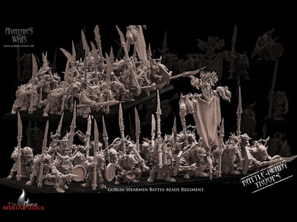 Goblin Warriors Battle-Ready Regiment
