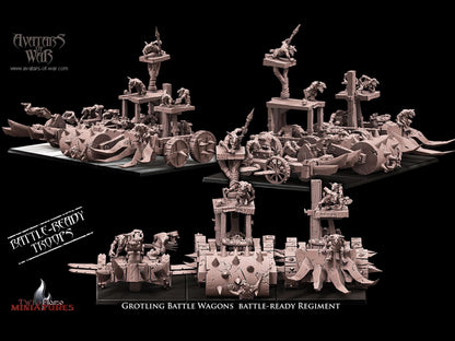 Grotling Battle Wagon | Artillery & War Machine Regiment
