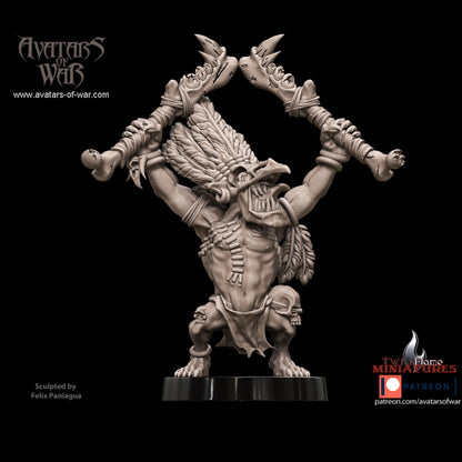 Forest Goblin Chieftain - Legendary Hero