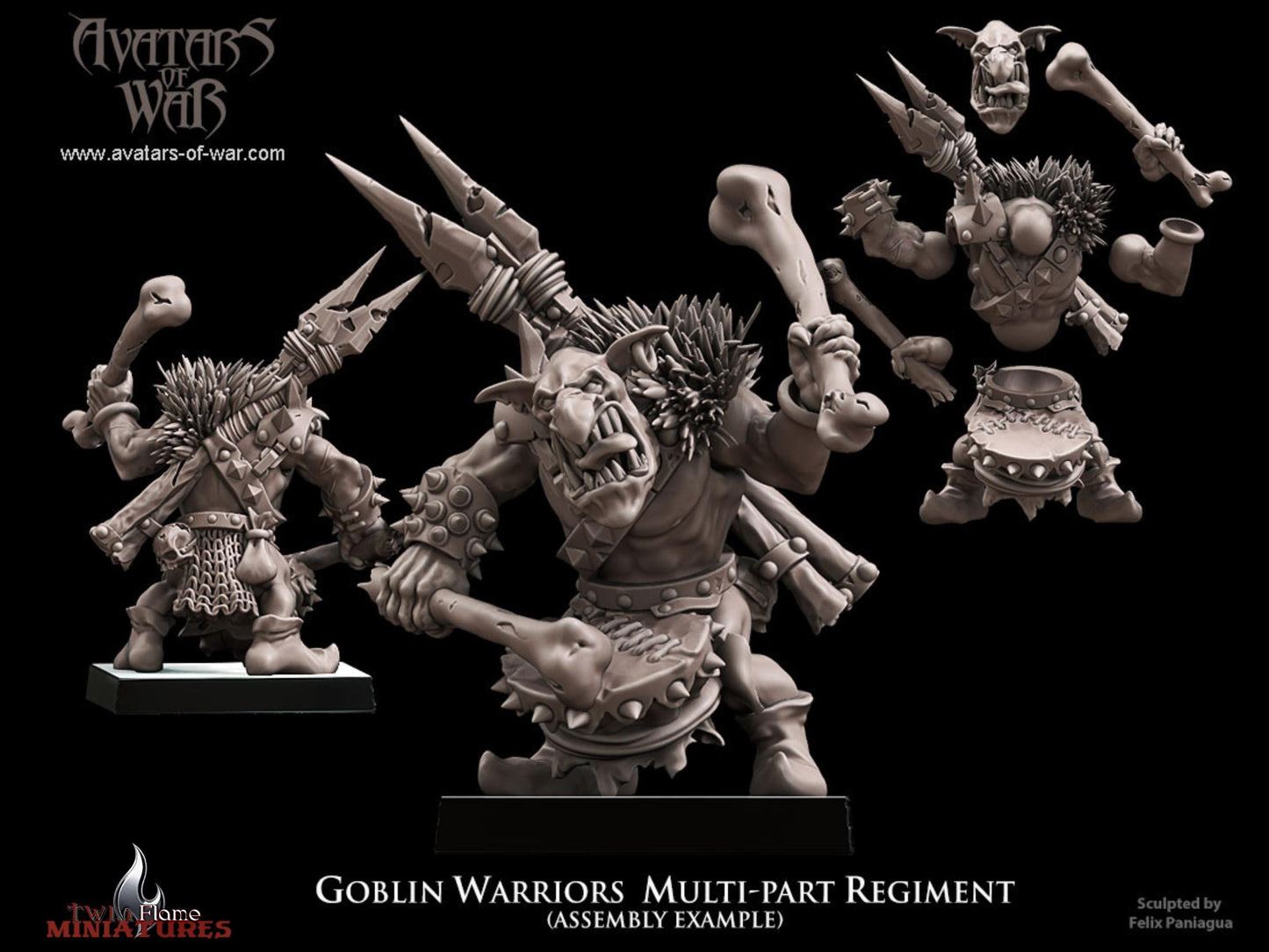 Goblin Warriors Multi-Part Regiment