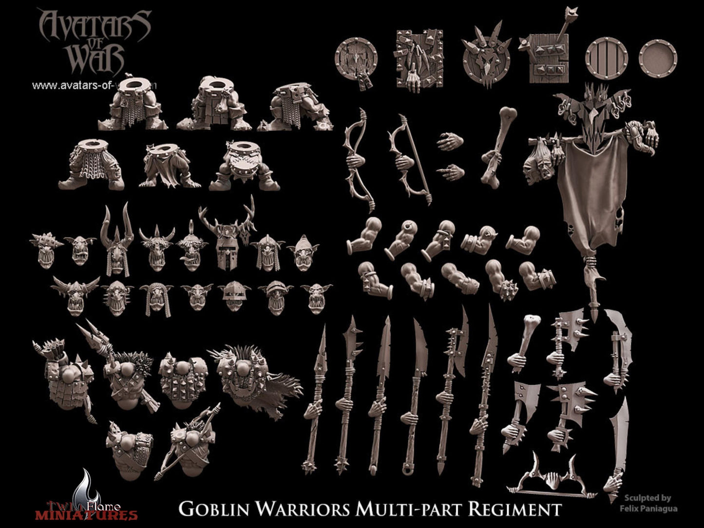 Goblin Warriors Multi-Part Regiment