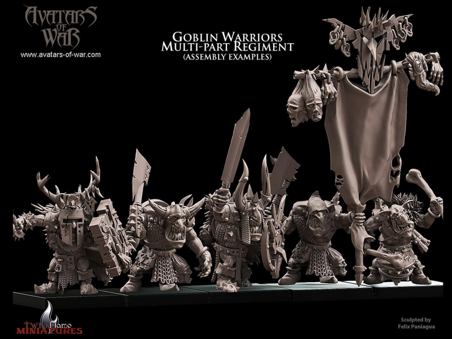 Goblin Warriors Multi-Part Regiment