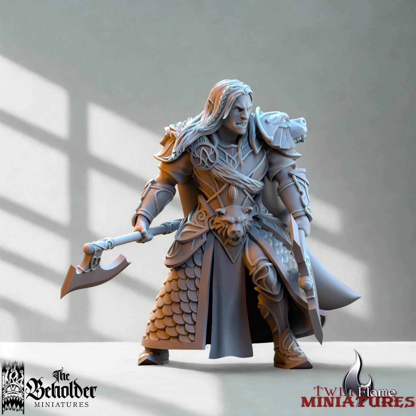 High Elves Bear Guardian Regiment, CG, Warriors & Chariot