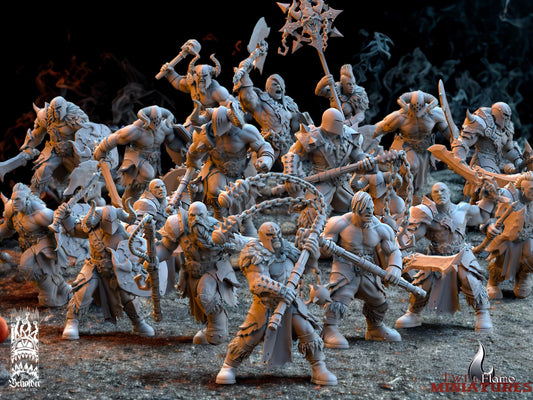 𝐑𝐞𝐚𝐥𝐦𝐬 𝐨𝐟 𝐌𝐚𝐲𝐡𝐞𝐦 Chaos Barbarians Regiment