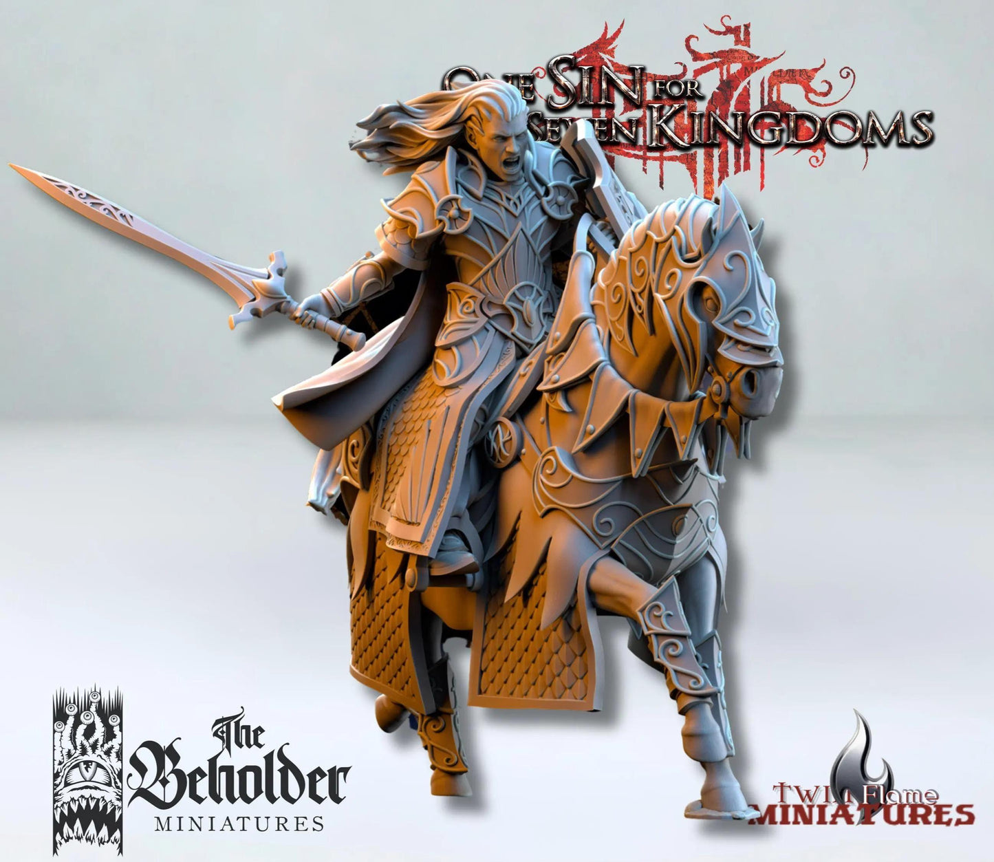 High Elven Army Starter Pack | Cavalry & Swordsmen with Command