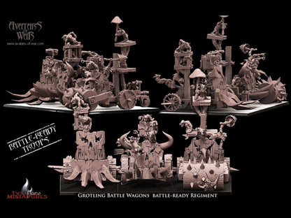 Grotling Battle Wagon | Artillery & War Machine Regiment