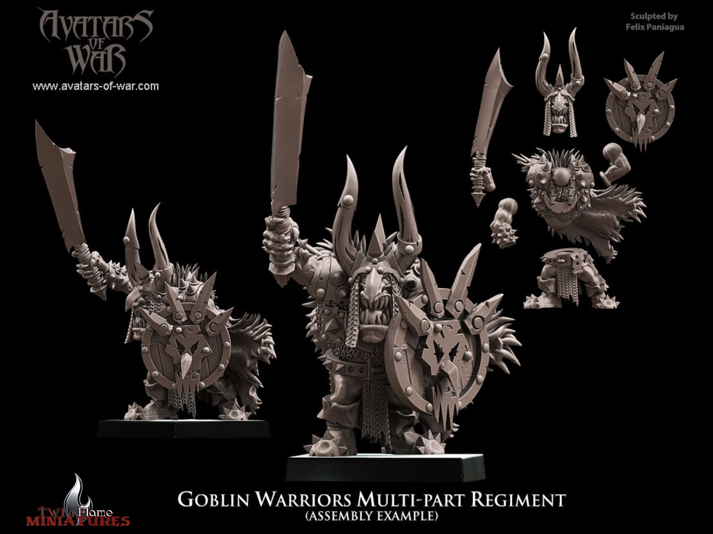 Goblin Warriors Multi-Part Regiment