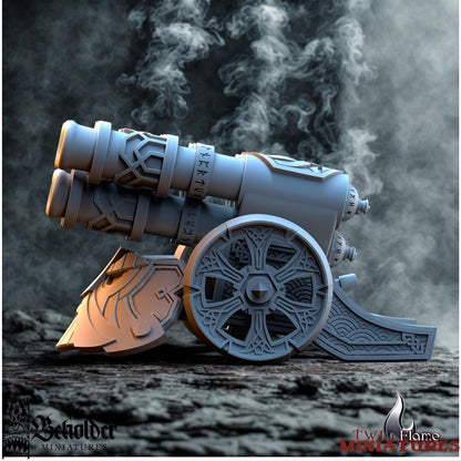 Dwarven Artillery | Volcano Battery with Crew