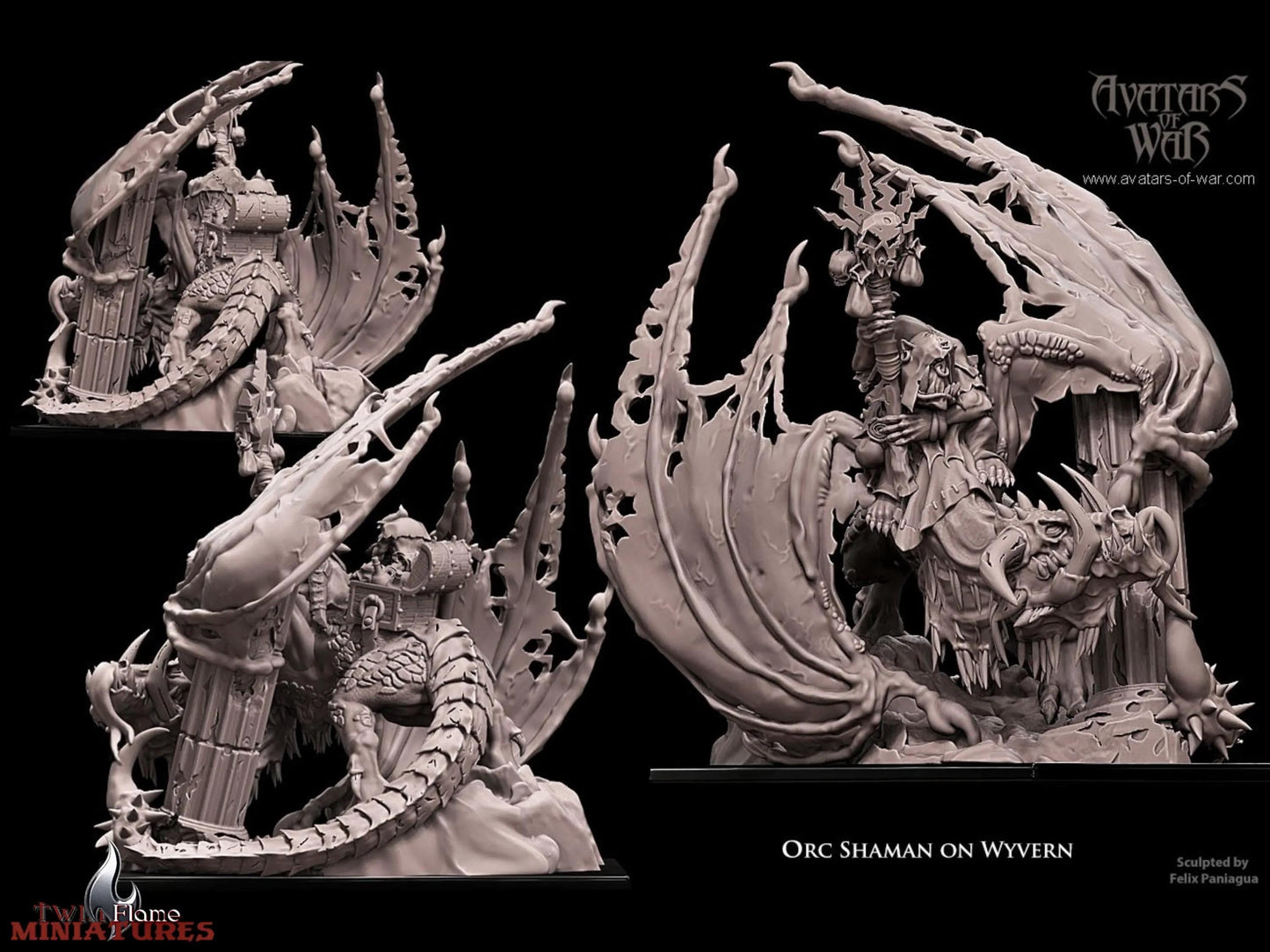 Orc Shaman on Wyvern Mount