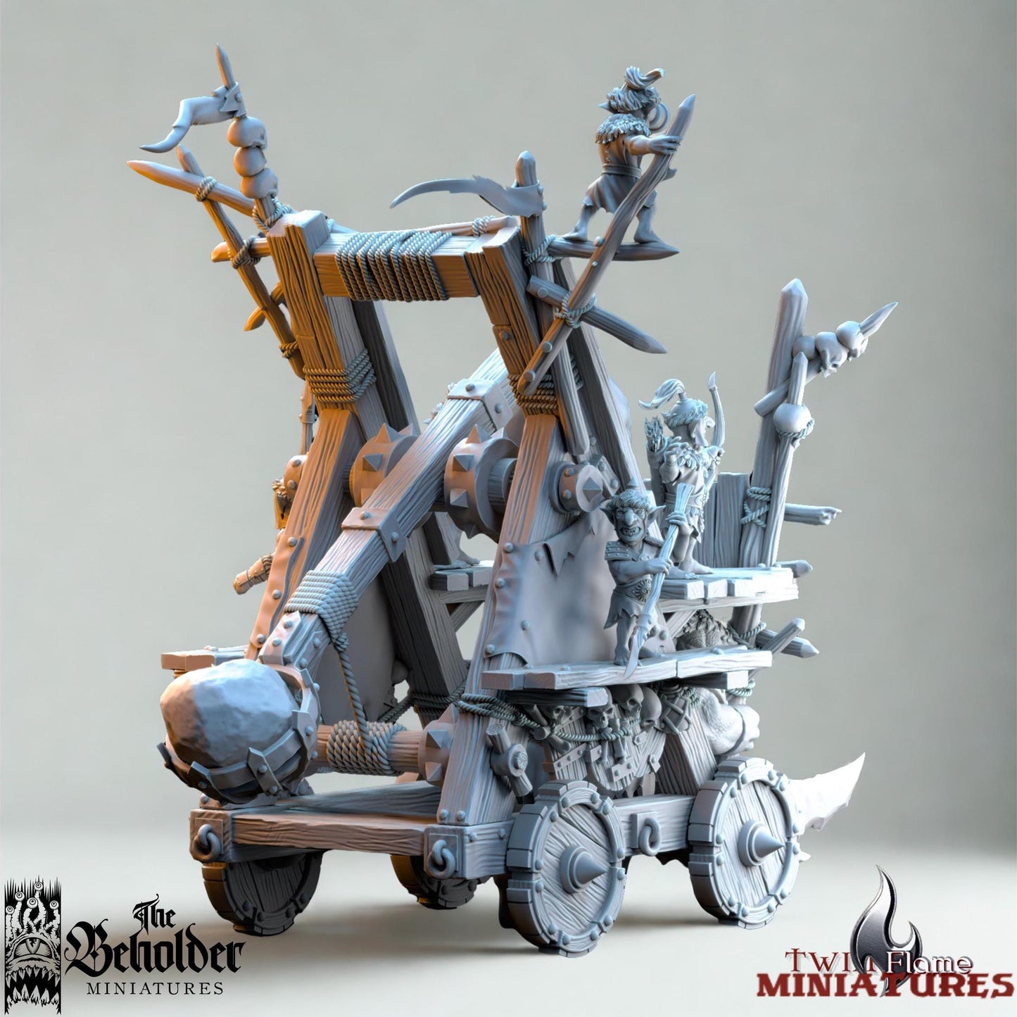 Goblin Rock Lobber Catapult | Black Horde Artillery War Machine