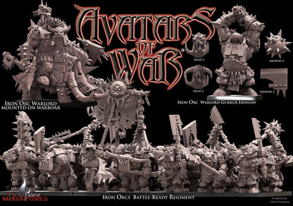 𝐆𝐮𝐫𝐤𝐮𝐫'𝐬 𝐈𝐫𝐨𝐧𝐜𝐥𝐚𝐝 𝐑𝐚𝐯𝐚𝐠𝐞𝐫𝐬 Iron Orcs Regiment