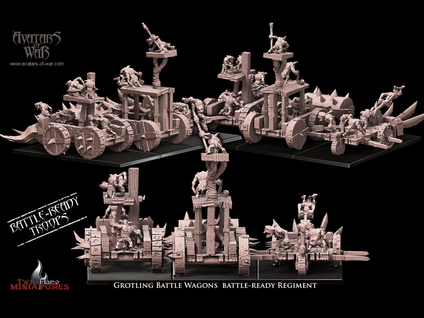 Grotling Battle Wagon | Artillery & War Machine Regiment