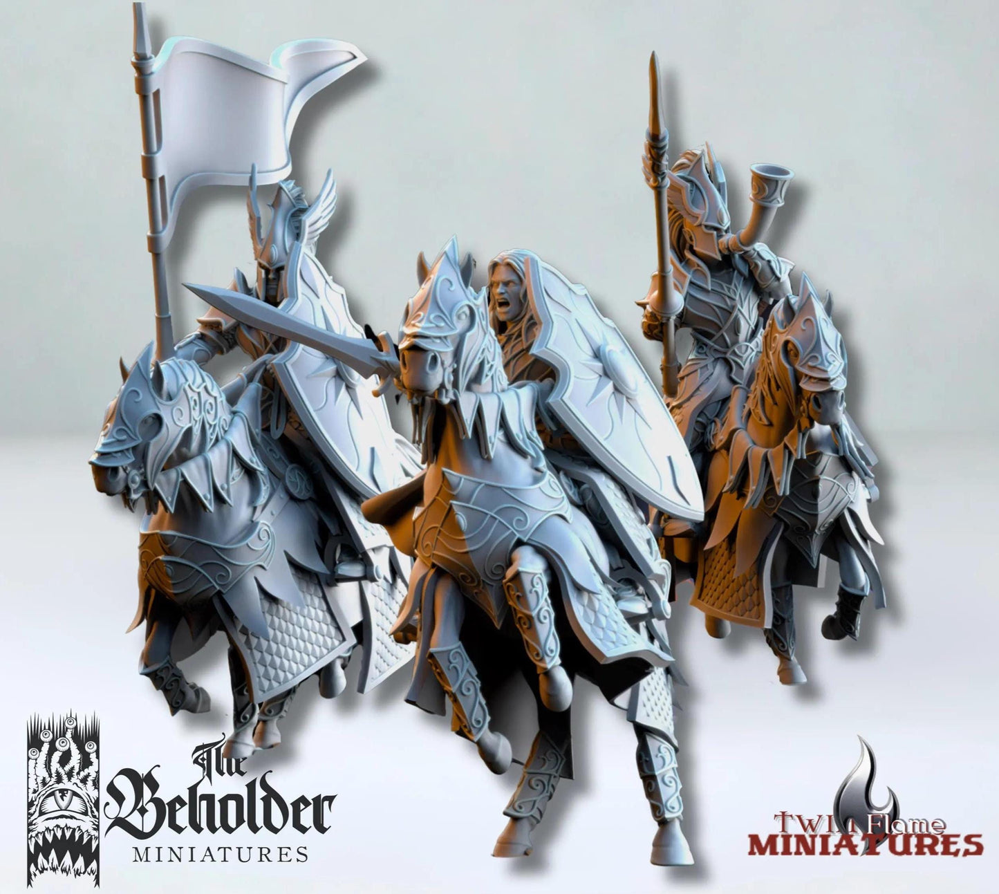 High Elven Army Starter Pack | Cavalry & Swordsmen with Command