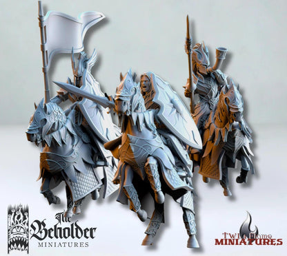 High Elven Army Starter Pack | Cavalry & Swordsmen with Command