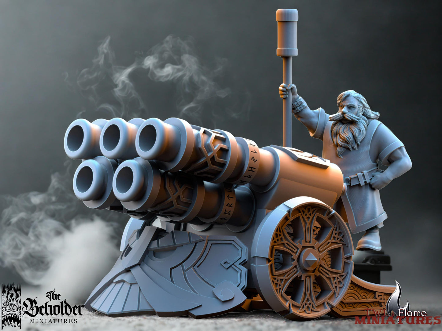 Dwarven Artillery | Volcano Battery with Crew