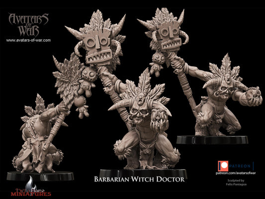 Barbarian Witch Doctor | Tribal Spellcaster