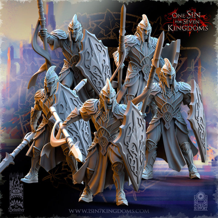 Silvermoor Elven Spearman
