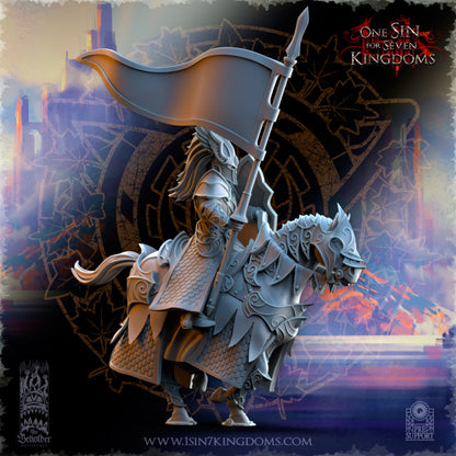 Silvermoor Elves Knights Of Ashur Command Group
