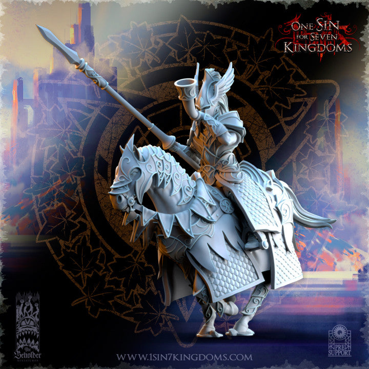 Silvermoor Elves Knights Of Ashur Command Group