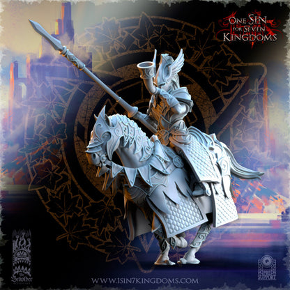 Silvermoor Elves Knights Of Ashur Command Group
